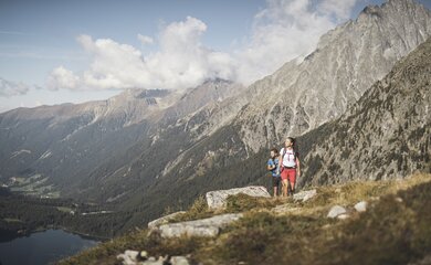 Staller Sattal Joch Wandern Berge Antholzer See | © KOTTERSTEGER