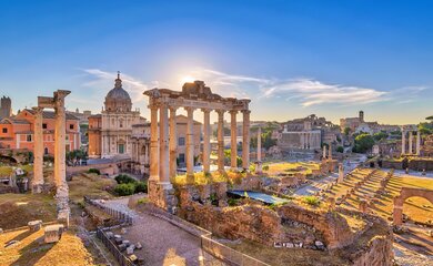 Forum Romanum , Gebäude,Himmel,Steine | © Forum Romanum (c) Vorderegger