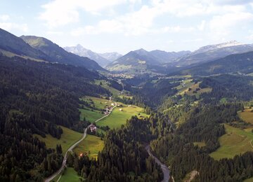 Kleinwalsertal Talblick | © Kleinwalsertal Tourismus eGen