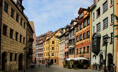  Altstadt,Häuser,Straße | © (c) Pixabay_ Nürnberg Altstadt