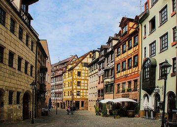  Altstadt,Häuser,Straße | © (c) Pixabay_ Nürnberg Altstadt