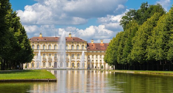 Schloss,See,Bäume | © (c) Pixabay_Schloss Schleißheim mit See