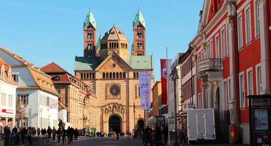 Dom,Altstadt,Häuser | © (c) Pixabay_Speyer Dom Altstadt