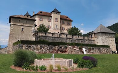 Schloss, Wiese, Busch  | © (c) B. Hausberger_Castel Thun