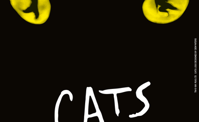 Cats, Augen, Schwarzer Hintergrund | © Cats (c) DeutschesTheaterMuenchen