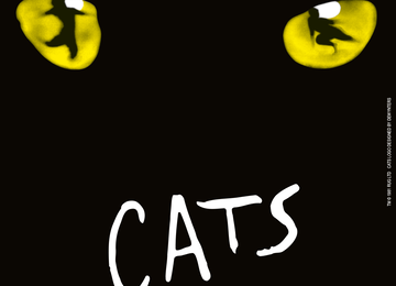 Cats, Augen, Schwarzer Hintergrund | © Cats (c) DeutschesTheaterMuenchen