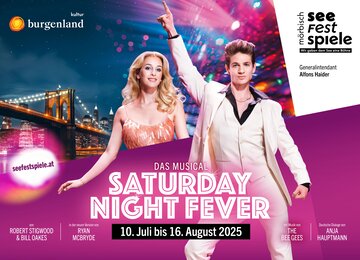 Mann, Frau, Brücke | © (c) Seefestspiele Mörbisch_Saturday Night Fever