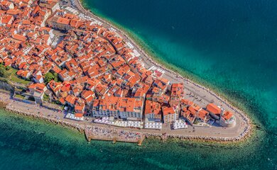 Meer, Stadt, Häuser | © (c)Tourismusverband Portoroz (9)