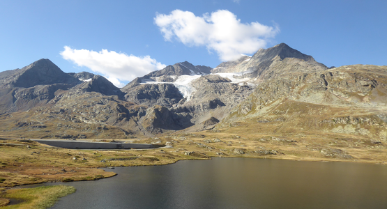 Berge, See, Blauerhimmel | © (c) Ilse Ullmann, 