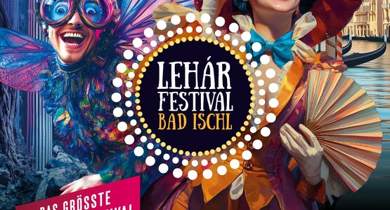  Frau, Mann, Maske | © (c) Lehar Festival Bad Ischl