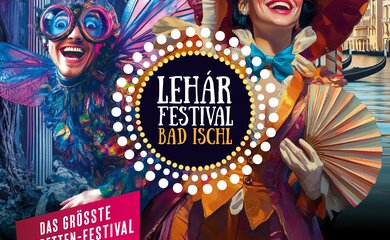  Frau, Mann, Maske | © (c) Lehar Festival Bad Ischl