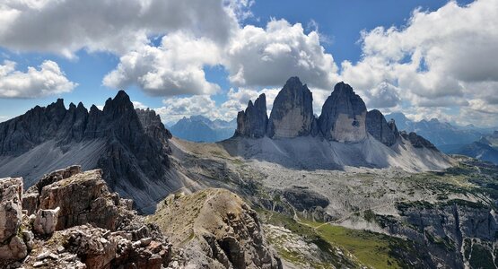 3-Zinnen, Berge, Wolken | © mountains-7391768_1280