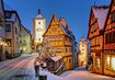 Plönlein Rothenburg o.d.Tauber | © ©Rothenburg Tourismus Service Schnee, Stadt, Lichter | © ©Rothenburg Tourismus Service