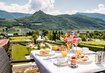Frühstück, Berge, Wiese | © (c) Hotel Thalhof 1