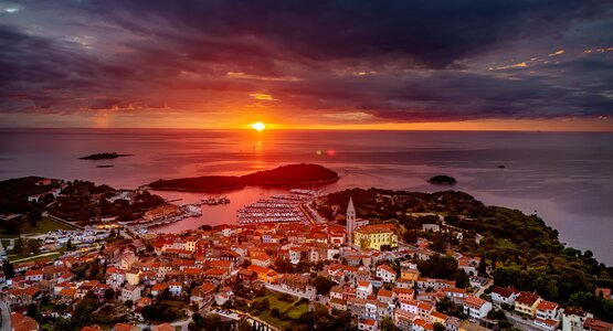 Sonnenuntergang, Vrsar, Stadt | ©  (c) Vrsar Tourist Board