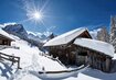 Holzhütten, Berge, Schnee, Blauhimmel | © (c) TVB Osttirol/Seebacher Willi