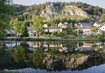 Häuser, Fluss, Felsen | © (c) Pixybay-UschiL_Altmühltal