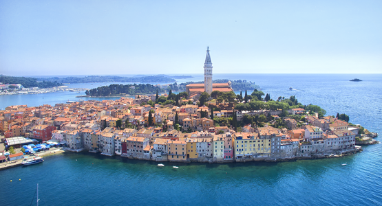 Inseln, Kirche, Häusern, Meer | © rovinj(c) Info Slovenia (1)