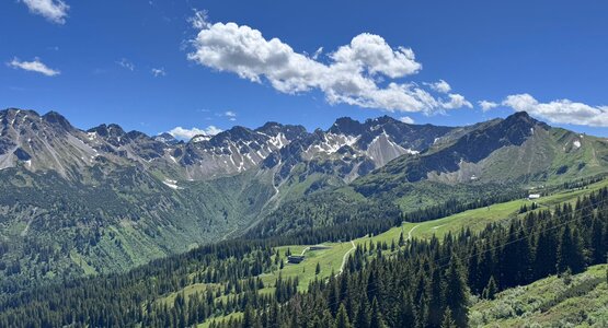 Berge, Wald, Schnee, Skigebiet | © (c) Bettina Lungkofler