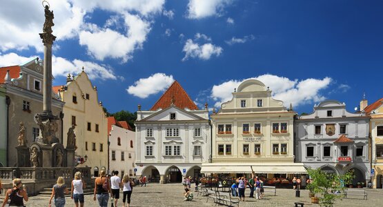Altstadt, Monument, Häuser, Menschen | © Krumau_Libor Sváček @ Český Krumlov Tourism (3)
