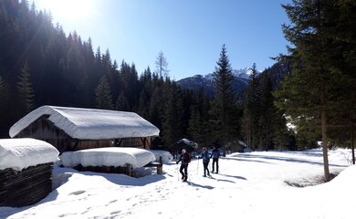 Schnee, Wanderer, Berge | © Schneeschuhwandern Villgratental_TVB Osttirol_Schett Christof - Freizeitproduktionen GmbH_Innervillgraten(c) TVB OsttirolSch (2)