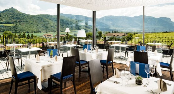 Hotelanlage, Berge, Pflanzen | © (c) Hotel Thalhof