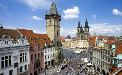 Altstadt, Kirche, Zentrum | © Prag_Altstaetter Ring (c) Czech Tourism