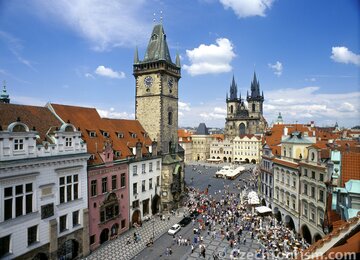 Altstadt, Kirche, Zentrum | © Prag_Altstaetter Ring (c) Czech Tourism