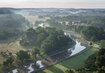 Wald, Fluss, Grün, Nebel, Landschaft | © (c)Per Pixel Petersson_imagebank.sweden.se_per_pixel_petersson-göta_canal-8379