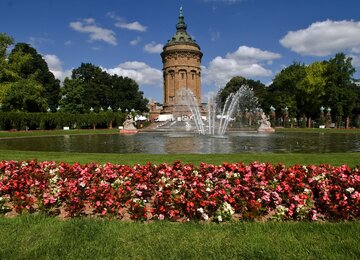 Mannheim , Wasserturm , Deutschland | © (C) Pixabay_Mannheim Wasserturm