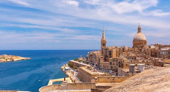 Malta Stadt Ausblick Meer | © Shutterstock