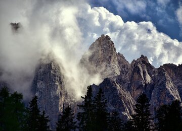 Pustertal Berge Südtirol Wolken Felsen Italien | © Pixabay