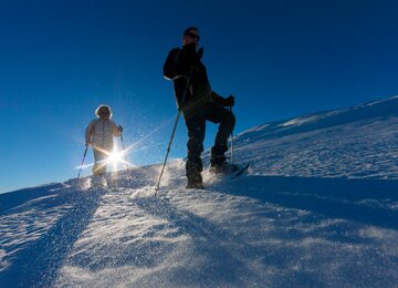 Schneeschuhwanderer | © Tourismusgenossenschaft Ultental