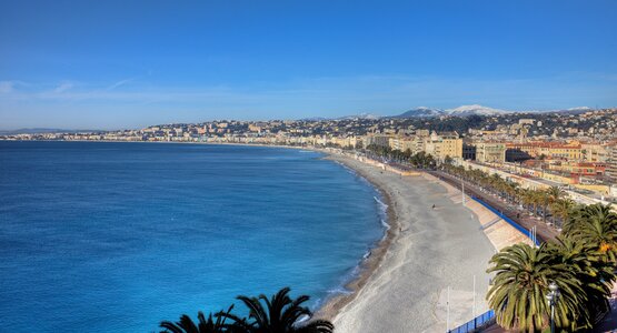 Meer,Strand,Küste | © ©J. Kelogapian_Nizza_von oben