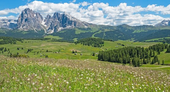 Seiser Alm Italien Dolomiten Berge 3 Zinne drei Zinnern Tagesfahrt | © pixabay