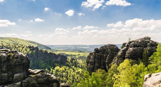 Sächsische Schweiz Landschaft Deutschland | © Tama66 auf Pixabay