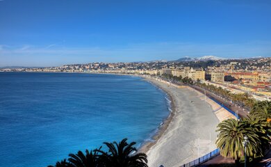 Nizza Frankreich Strand | © Kelogapian