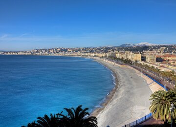 Nizza Frankreich Strand | © Kelogapian