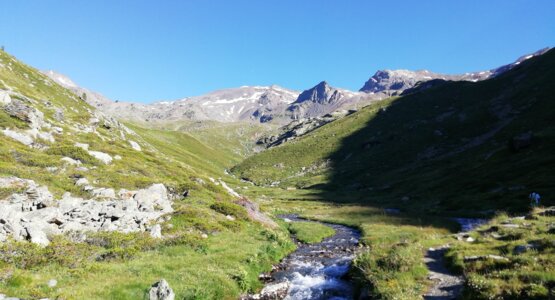 Martell Tal Italien Südtirol Berge Bach | © Hausberger Partl