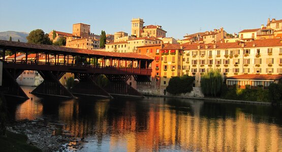 Bassano del Grappa Brücke Fluss Venetien | © Gitti Grüner