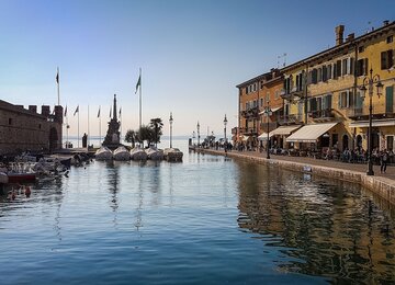Lazise Garda Gardasee Italien Hafen | © Tommy Rau_pixabay