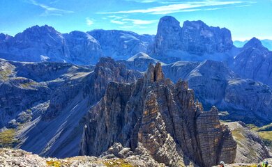 Südtirol Sommer Wandern Dolomiten Gebirge Berge Italien | © Johannes Schiffmann