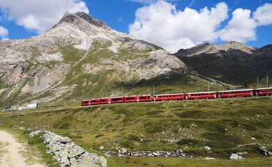 Schweiz Natur Wandern Berge Engadin | © Jasmin Egger