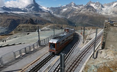 Seilbahn Wanderreise Gornegratbahn Zermatt Schweiz Matterhorn | © Hermine Haschka